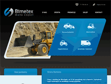 Tablet Screenshot of bimetex.pl